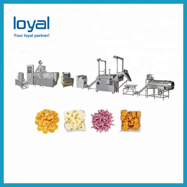 Automatic Potato Chips Pellet Processing Line Tube Pellet Process Machines